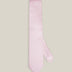Light pink woven pure silk tie on a neutral background