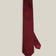 Burgundy woven pure silk tie on a neutral background