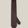 Brown woven pure silk tie on a neutral background