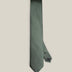 Stockholm Kravatt muted green pure silk tie with a fine textured surface