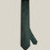 Stockholm Kravatt forest green pure silk tie with a subtle Oxford texture